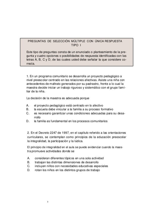 preguntas y respuestas de kinder prueba de preescolar para docentes preguntas y respuestas de kinder prueba de preescolar para docentes