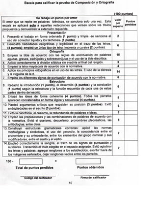 Prueba de redacción 013