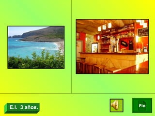 E.I.  3 años. Fin 