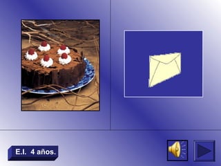 E.I. 4 años.
 