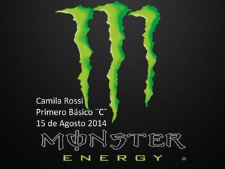 Camila Rossi
Primero Básico ¨C¨
15 de Agosto 2014