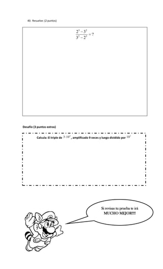 Prueba global septimo basico primer semestre 3.0