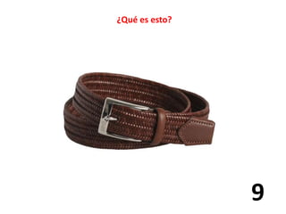 ¿Qué es esto? 
9 
 