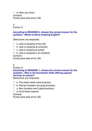 Prueba nacional de ingles i