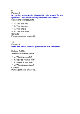 Prueba nacional de ingles i