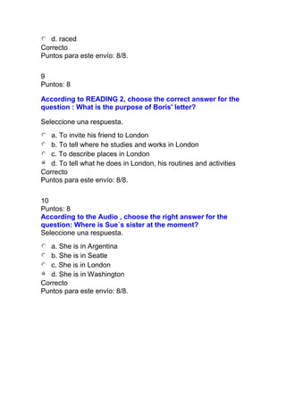 Prueba nacional de ingles i