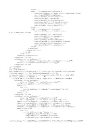 </rdf:li>
<rdf:li rdf:parseType="Resource">
<xmpG:swatchName>Cian puro global</xmpG:swatchName>
<xmpG:type>PROCESS</xmpG:type>
<xmpG:tint>100.000000</xmpG:tint>
<xmpG:mode>CMYK</xmpG:mode>
<xmpG:cyan>100.000000</xmpG:cyan>
<xmpG:magenta>0.000000</xmpG:magenta>
<xmpG:yellow>0.000000</xmpG:yellow>
<xmpG:black>0.000000</xmpG:black>
</rdf:li>
<rdf:li rdf:parseType="Resource">
<xmpG:swatchName>Azul marino oscuro
global</xmpG:swatchName>
<xmpG:type>PROCESS</xmpG:type>
<xmpG:tint>100.000000</xmpG:tint>
<xmpG:mode>CMYK</xmpG:mode>
<xmpG:cyan>100.000000</xmpG:cyan>
<xmpG:magenta>100.000000</xmpG:magenta>
<xmpG:yellow>0.000000</xmpG:yellow>
<xmpG:black>0.000000</xmpG:black>
</rdf:li>
</rdf:Seq>
</xmpG:Colorants>
</rdf:li>
</rdf:Seq>
</xmpTPg:SwatchGroups>
</rdf:Description>
<rdf:Description rdf:about=""
xmlns:illustrator="http://ns.adobe.com/illustrator/1.0/">
<illustrator:Type>Document</illustrator:Type>
</rdf:Description>
</rdf:RDF>
</x:xmpmeta>
<?xpacket end="r"?>
endstreamendobj5 0 obj<</Length 38572/Subtype/XML/Type/Metadata>>stream
<?xpacket begin="ï»¿" id="W5M0MpCehiHzreSzNTczkc9d"?>
<x:xmpmeta xmlns:x="adobe:ns:meta/" x:xmptk="Adobe XMP Core 4.2.2-c063
53.352624, 2008/07/30-18:12:18 ">
<rdf:RDF xmlns:rdf="http://www.w3.org/1999/02/22-rdf-syntax-ns#">
<rdf:Description rdf:about=""
xmlns:dc="http://purl.org/dc/elements/1.1/">
<dc:format>application/pdf</dc:format>
<dc:title>
<rdf:Alt>
<rdf:li xml:lang="x-default">automatizar</rdf:li>
</rdf:Alt>
</dc:title>
</rdf:Description>
<rdf:Description rdf:about=""
xmlns:xmp="http://ns.adobe.com/xap/1.0/"
xmlns:xmpGImg="http://ns.adobe.com/xap/1.0/g/img/">
<xmp:CreatorTool>Adobe Illustrator CS2</xmp:CreatorTool>
<xmp:CreateDate>2009-12-02T15:34:08-05:00</xmp:CreateDate>
<xmp:ModifyDate>2010-02-09T10:57:18-05:00</xmp:ModifyDate>
<xmp:MetadataDate>2010-02-09T10:57:18-05:00</xmp:MetadataDate>
<xmp:Thumbnails>
<rdf:Alt>
<rdf:li rdf:parseType="Resource">
<xmpGImg:width>256</xmpGImg:width>
<xmpGImg:height>88</xmpGImg:height>
<xmpGImg:format>JPEG</xmpGImg:format>
<xmpGImg:image>/9j/4AAQSkZJRgABAgEASABIAAD/7QAsUGhvdG9zaG9wIDMuMAA4QklNA+0AAAAAA
 