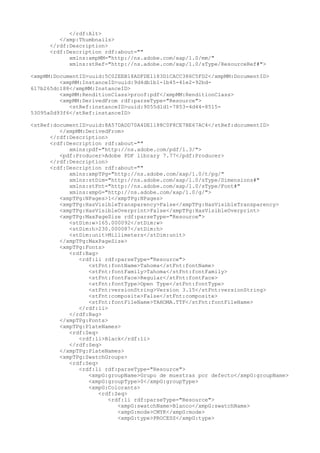 </rdf:Alt>
</xmp:Thumbnails>
</rdf:Description>
<rdf:Description rdf:about=""
xmlns:xmpMM="http://ns.adobe.com/xap/1.0/mm/"
xmlns:stRef="http://ns.adobe.com/xap/1.0/sType/ResourceRef#">
<xmpMM:DocumentID>uuid:5C02EEB18ADFDE1183D1CACC386C5FD2</xmpMM:DocumentID>
<xmpMM:InstanceID>uuid:9d4db1b1-1b45-41e2-92bd-
617b265dc188</xmpMM:InstanceID>
<xmpMM:RenditionClass>proof:pdf</xmpMM:RenditionClass>
<xmpMM:DerivedFrom rdf:parseType="Resource">
<stRef:instanceID>uuid:9055d1d1-7853-4d44-8515-
53095a0d93f6</stRef:instanceID>
<stRef:documentID>uuid:8A57DADD70A4DE1188C0F8CE7BE67AC4</stRef:documentID>
</xmpMM:DerivedFrom>
</rdf:Description>
<rdf:Description rdf:about=""
xmlns:pdf="http://ns.adobe.com/pdf/1.3/">
<pdf:Producer>Adobe PDF library 7.77</pdf:Producer>
</rdf:Description>
<rdf:Description rdf:about=""
xmlns:xmpTPg="http://ns.adobe.com/xap/1.0/t/pg/"
xmlns:stDim="http://ns.adobe.com/xap/1.0/sType/Dimensions#"
xmlns:stFnt="http://ns.adobe.com/xap/1.0/sType/Font#"
xmlns:xmpG="http://ns.adobe.com/xap/1.0/g/">
<xmpTPg:NPages>1</xmpTPg:NPages>
<xmpTPg:HasVisibleTransparency>False</xmpTPg:HasVisibleTransparency>
<xmpTPg:HasVisibleOverprint>False</xmpTPg:HasVisibleOverprint>
<xmpTPg:MaxPageSize rdf:parseType="Resource">
<stDim:w>165.000092</stDim:w>
<stDim:h>230.000087</stDim:h>
<stDim:unit>Millimeters</stDim:unit>
</xmpTPg:MaxPageSize>
<xmpTPg:Fonts>
<rdf:Bag>
<rdf:li rdf:parseType="Resource">
<stFnt:fontName>Tahoma</stFnt:fontName>
<stFnt:fontFamily>Tahoma</stFnt:fontFamily>
<stFnt:fontFace>Regular</stFnt:fontFace>
<stFnt:fontType>Open Type</stFnt:fontType>
<stFnt:versionString>Version 3.15</stFnt:versionString>
<stFnt:composite>False</stFnt:composite>
<stFnt:fontFileName>TAHOMA.TTF</stFnt:fontFileName>
</rdf:li>
</rdf:Bag>
</xmpTPg:Fonts>
<xmpTPg:PlateNames>
<rdf:Seq>
<rdf:li>Black</rdf:li>
</rdf:Seq>
</xmpTPg:PlateNames>
<xmpTPg:SwatchGroups>
<rdf:Seq>
<rdf:li rdf:parseType="Resource">
<xmpG:groupName>Grupo de muestras por defecto</xmpG:groupName>
<xmpG:groupType>0</xmpG:groupType>
<xmpG:Colorants>
<rdf:Seq>
<rdf:li rdf:parseType="Resource">
<xmpG:swatchName>Blanco</xmpG:swatchName>
<xmpG:mode>CMYK</xmpG:mode>
<xmpG:type>PROCESS</xmpG:type>
 