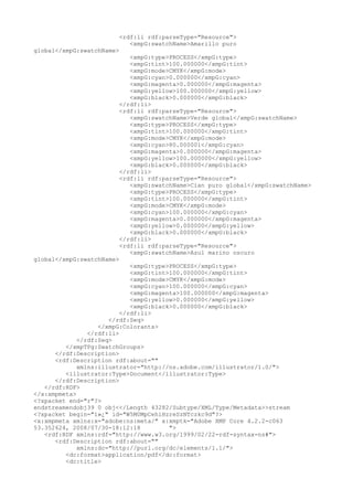 <rdf:li rdf:parseType="Resource">
<xmpG:swatchName>Amarillo puro
global</xmpG:swatchName>
<xmpG:type>PROCESS</xmpG:type>
<xmpG:tint>100.000000</xmpG:tint>
<xmpG:mode>CMYK</xmpG:mode>
<xmpG:cyan>0.000000</xmpG:cyan>
<xmpG:magenta>0.000000</xmpG:magenta>
<xmpG:yellow>100.000000</xmpG:yellow>
<xmpG:black>0.000000</xmpG:black>
</rdf:li>
<rdf:li rdf:parseType="Resource">
<xmpG:swatchName>Verde global</xmpG:swatchName>
<xmpG:type>PROCESS</xmpG:type>
<xmpG:tint>100.000000</xmpG:tint>
<xmpG:mode>CMYK</xmpG:mode>
<xmpG:cyan>80.000001</xmpG:cyan>
<xmpG:magenta>0.000000</xmpG:magenta>
<xmpG:yellow>100.000000</xmpG:yellow>
<xmpG:black>0.000000</xmpG:black>
</rdf:li>
<rdf:li rdf:parseType="Resource">
<xmpG:swatchName>Cian puro global</xmpG:swatchName>
<xmpG:type>PROCESS</xmpG:type>
<xmpG:tint>100.000000</xmpG:tint>
<xmpG:mode>CMYK</xmpG:mode>
<xmpG:cyan>100.000000</xmpG:cyan>
<xmpG:magenta>0.000000</xmpG:magenta>
<xmpG:yellow>0.000000</xmpG:yellow>
<xmpG:black>0.000000</xmpG:black>
</rdf:li>
<rdf:li rdf:parseType="Resource">
<xmpG:swatchName>Azul marino oscuro
global</xmpG:swatchName>
<xmpG:type>PROCESS</xmpG:type>
<xmpG:tint>100.000000</xmpG:tint>
<xmpG:mode>CMYK</xmpG:mode>
<xmpG:cyan>100.000000</xmpG:cyan>
<xmpG:magenta>100.000000</xmpG:magenta>
<xmpG:yellow>0.000000</xmpG:yellow>
<xmpG:black>0.000000</xmpG:black>
</rdf:li>
</rdf:Seq>
</xmpG:Colorants>
</rdf:li>
</rdf:Seq>
</xmpTPg:SwatchGroups>
</rdf:Description>
<rdf:Description rdf:about=""
xmlns:illustrator="http://ns.adobe.com/illustrator/1.0/">
<illustrator:Type>Document</illustrator:Type>
</rdf:Description>
</rdf:RDF>
</x:xmpmeta>
<?xpacket end="r"?>
endstreamendobj39 0 obj<</Length 43282/Subtyp