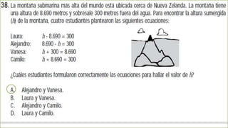 Prueba saber 9 math