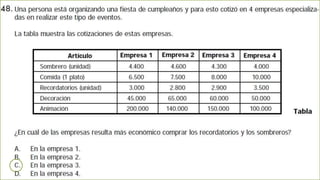 Prueba saber 9 math