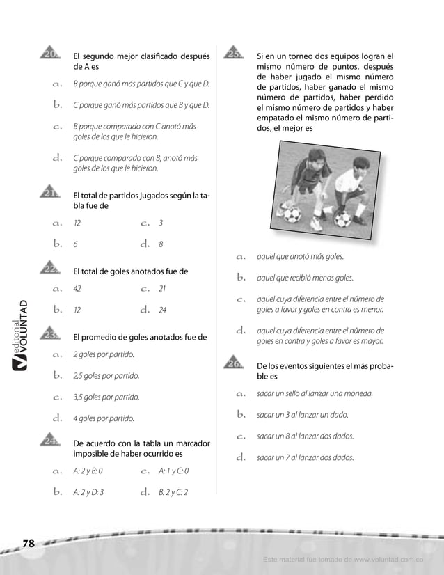 Prueba saber matematicas 5 PDF