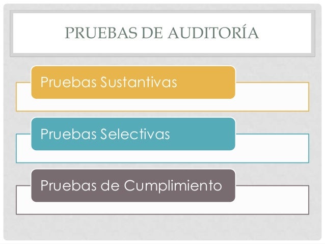 Ejemplos De Pruebas Sustantivas De Auditoria Nuevo Ejemplo Images