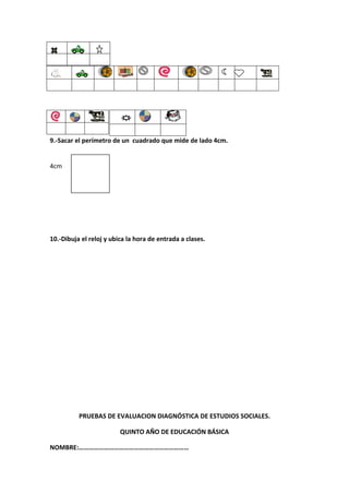 Pruebas de diagnostico