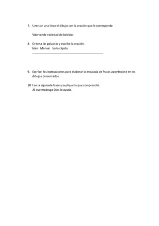 Pruebas de diagnostico