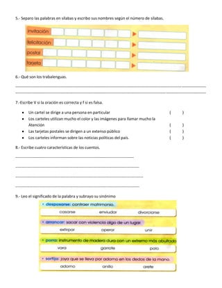 Pruebas de diagnótico