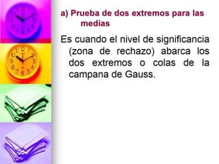 Estadística: Prueba de Hipótesis