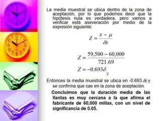 Estadística: Prueba de Hipótesis