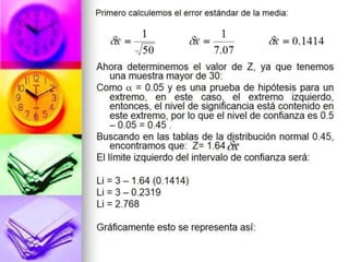 Estadística: Prueba de Hipótesis
