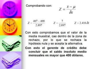 Estadística: Prueba de Hipótesis