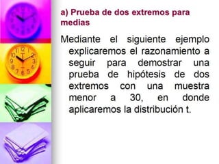 Estadística: Prueba de Hipótesis