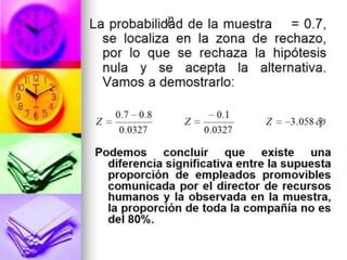 Estadística: Prueba de Hipótesis