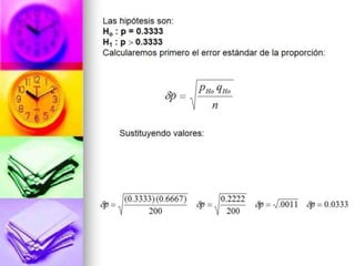Estadística: Prueba de Hipótesis