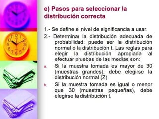 Estadística: Prueba de Hipótesis