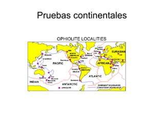 Pruebas continentales 
 
