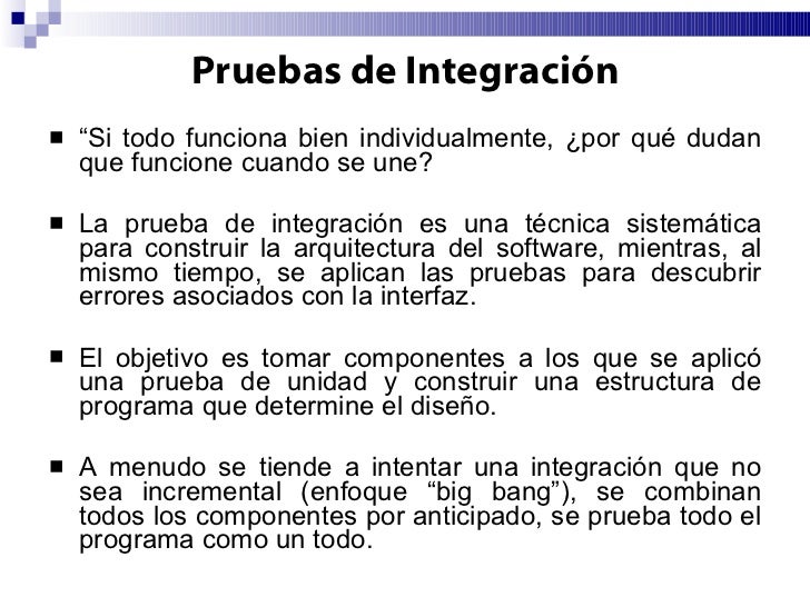Pruebas