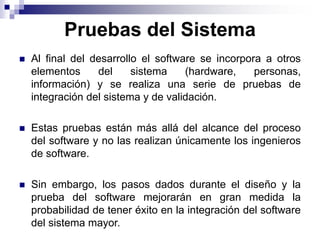 Pruebas de software | PPTX