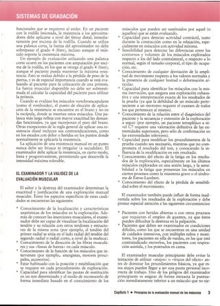 Pruebas Funcionales Musculares  Daniels 6a Edicion