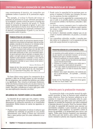 Pruebas Funcionales Musculares  Daniels 6a Edicion