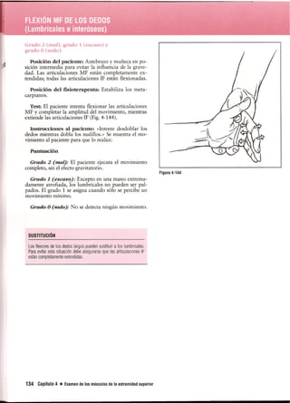 Pruebas Funcionales Musculares  Daniels 6a Edicion