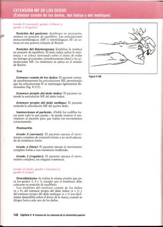Pruebas Funcionales Musculares  Daniels 6a Edicion