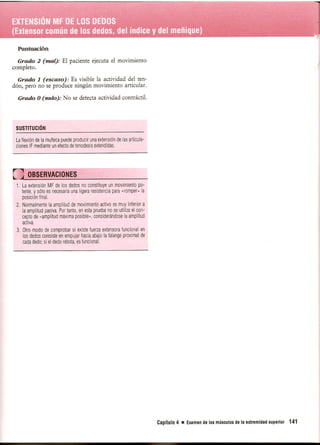 Pruebas Funcionales Musculares  Daniels 6a Edicion