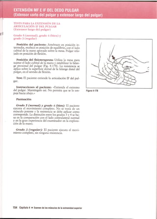 Pruebas Funcionales Musculares  Daniels 6a Edicion