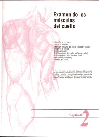 Pruebas Funcionales Musculares  Daniels 6a Edicion