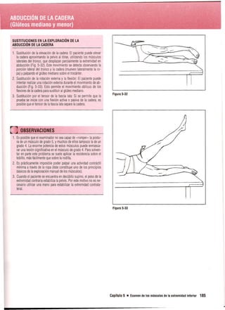 Pruebas Funcionales Musculares  Daniels 6a Edicion