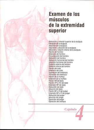 Pruebas Funcionales Musculares  Daniels 6a Edicion