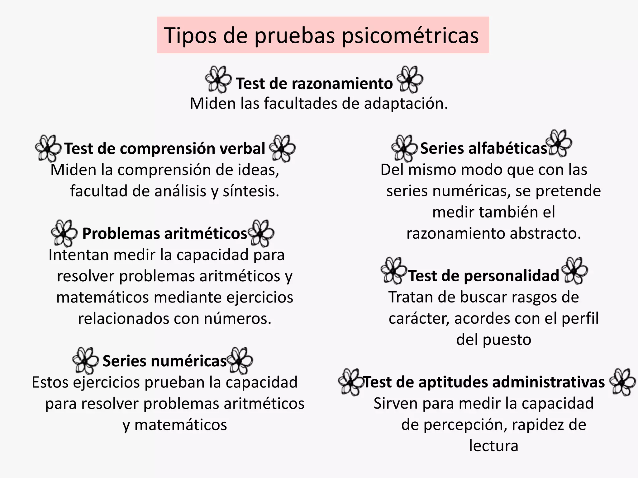 Las Pruebas Psicometricas | PPTX