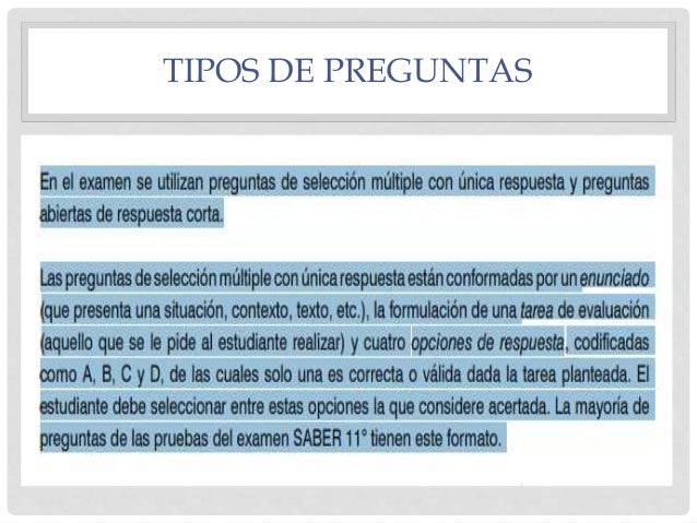 como se responden las preguntas abiertas en ingles pruebas saber 11 como se responden las preguntas abiertas en ingles pruebas saber 11