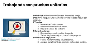 pruebas unitarias unitarias en java con JUNIT | PPTX