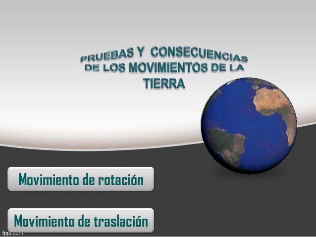Movimientos De La Tierra Ecured