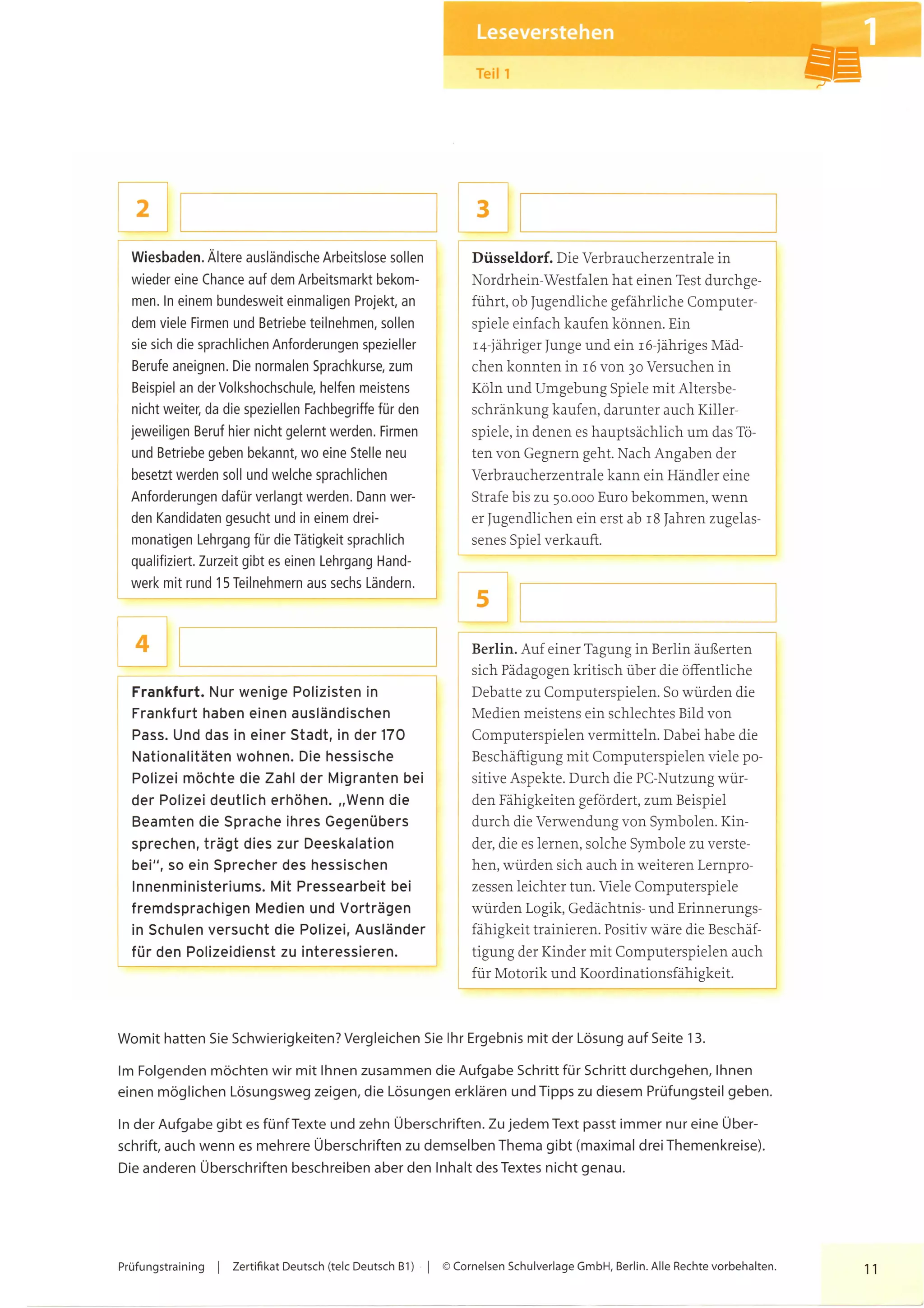 Pruefungstraining zertifikat telc deutsch b1 ocr pdf