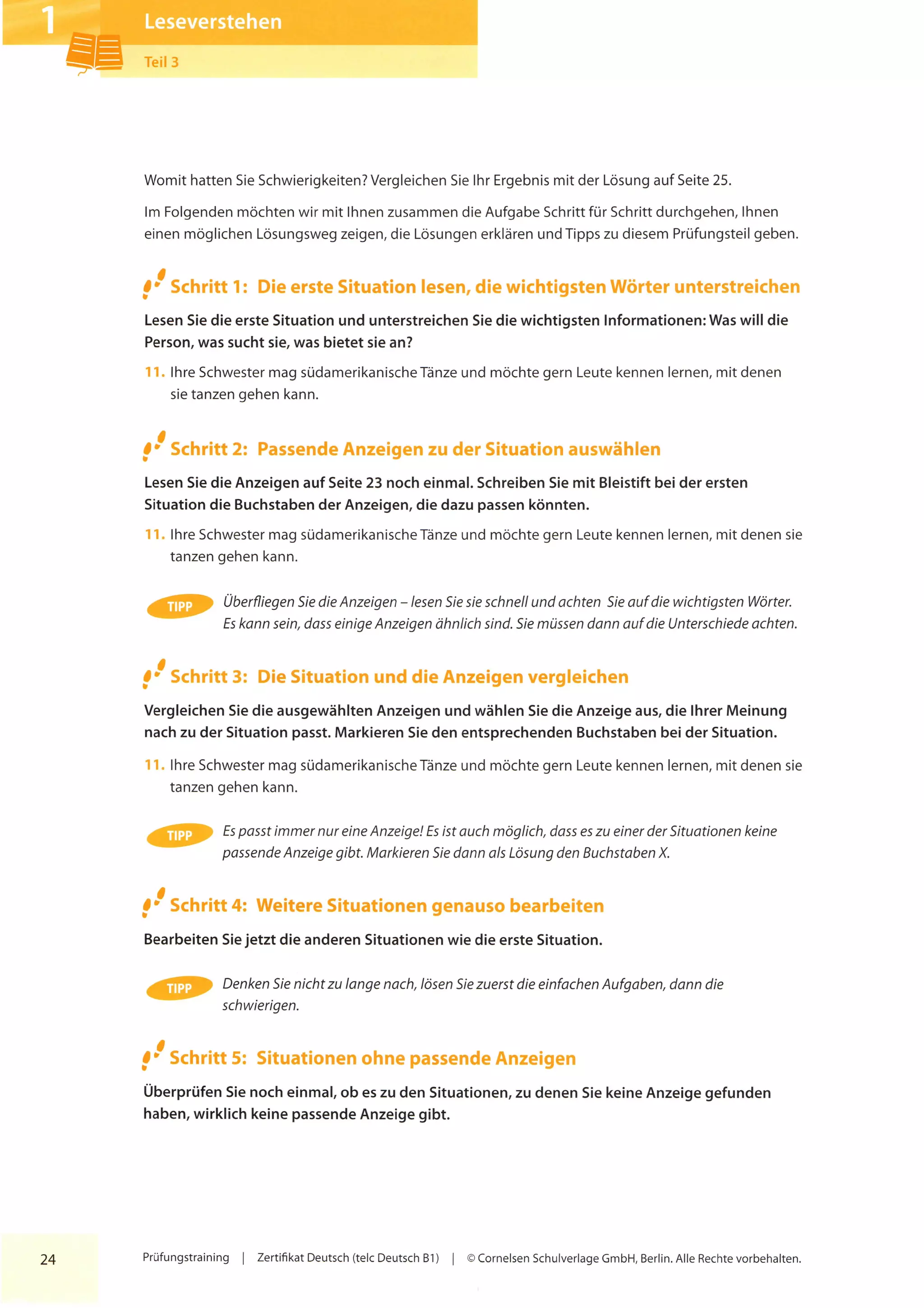 Pruefungstraining zertifikat telc deutsch b1 ocr pdf