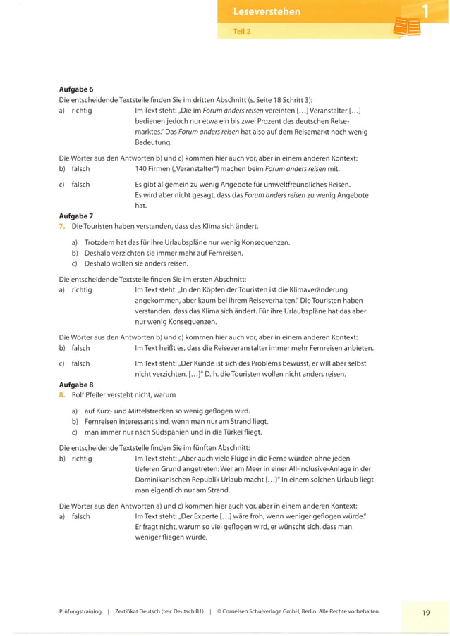 Pruefungstraining zertifikat telc deutsch b1 ocr pdf