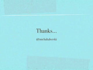 Thanks...
@michaltaberski
 