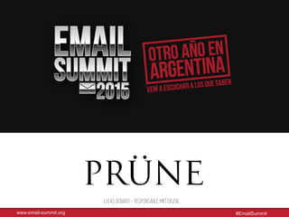 www.email-summit.org #EmailSummit
 