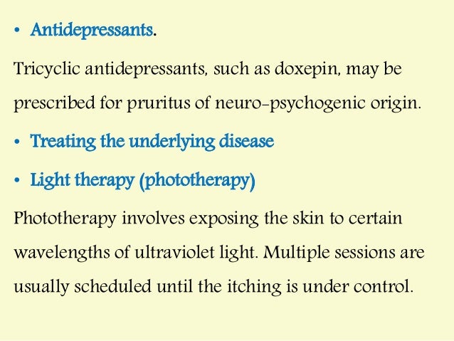 pruritis or itching pruritis